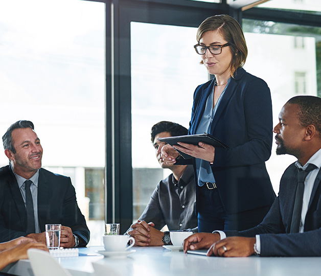 Data visualization on tablet Data visualization on tablet